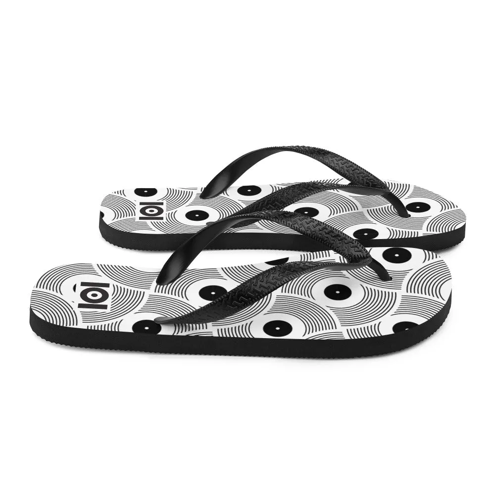 101 Vinyl Pattern 01 Flip-Flops