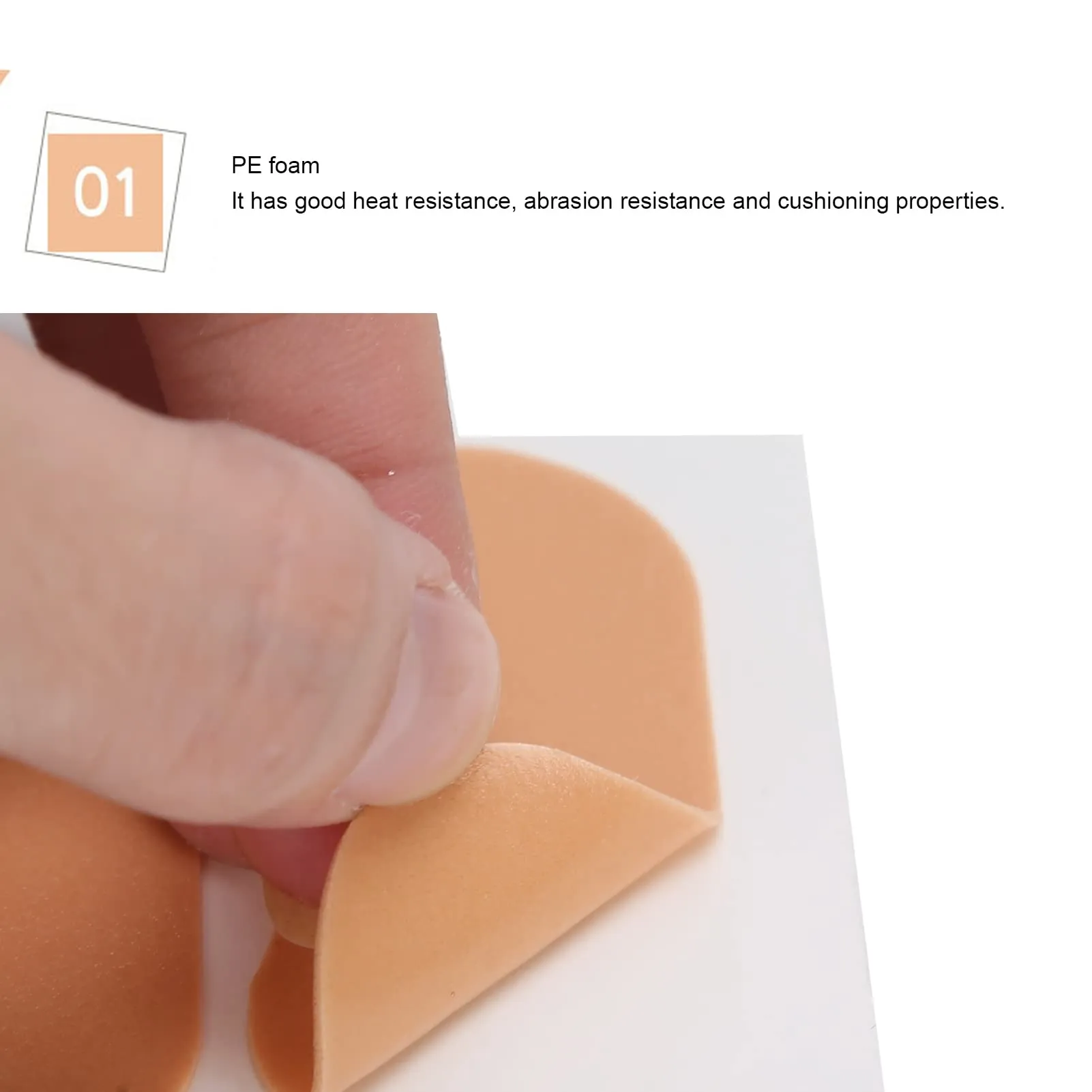 15 Sheets Moleskin for Feet, Waterproof Adhesive Foam Foot Care Tape High-Heeled Sticker for Chafing Blister Prevention