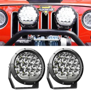 7 Inch 178W Round Off Road Light Spot Beam LED Driving Lights