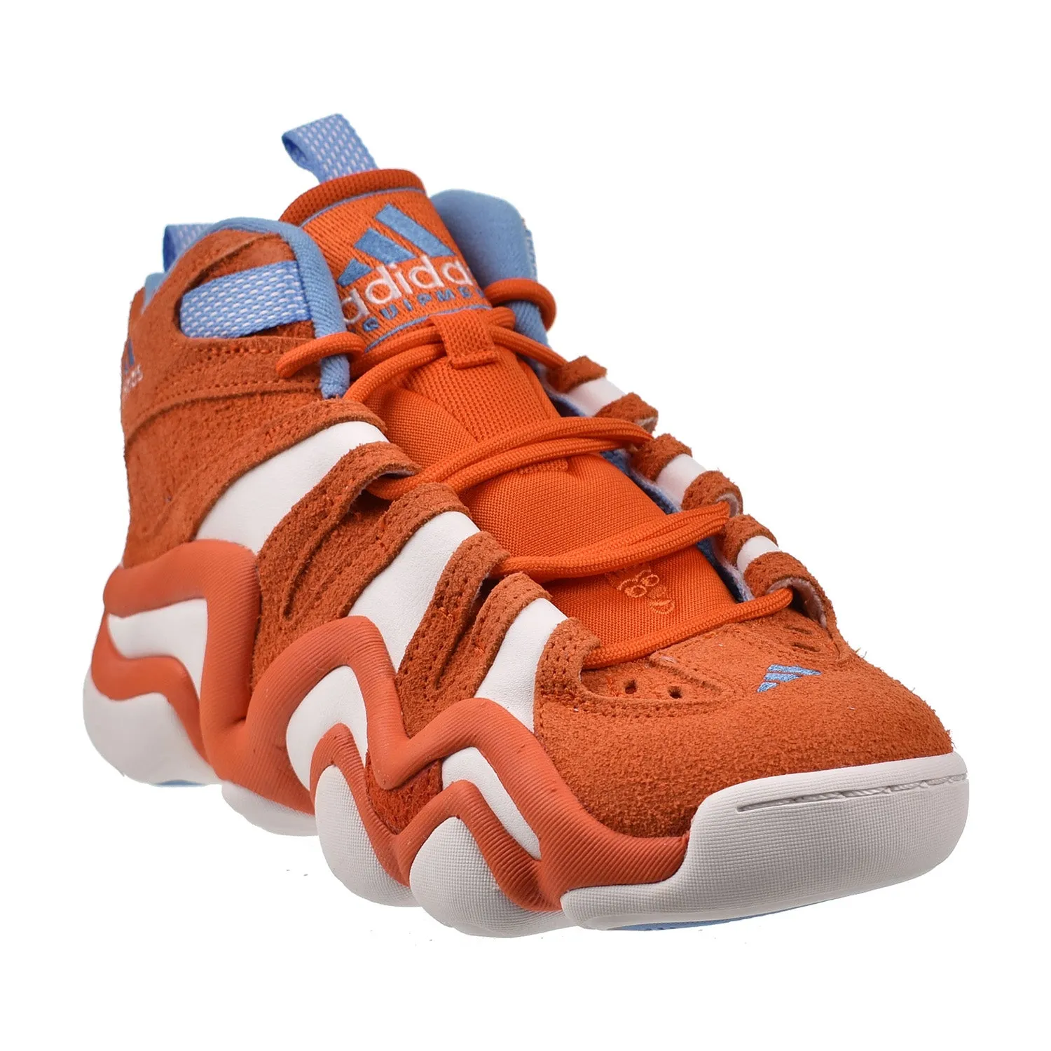 Adidas Crazy 8 Men's Shoes Team Orange-Cloud White-Team Light Blue