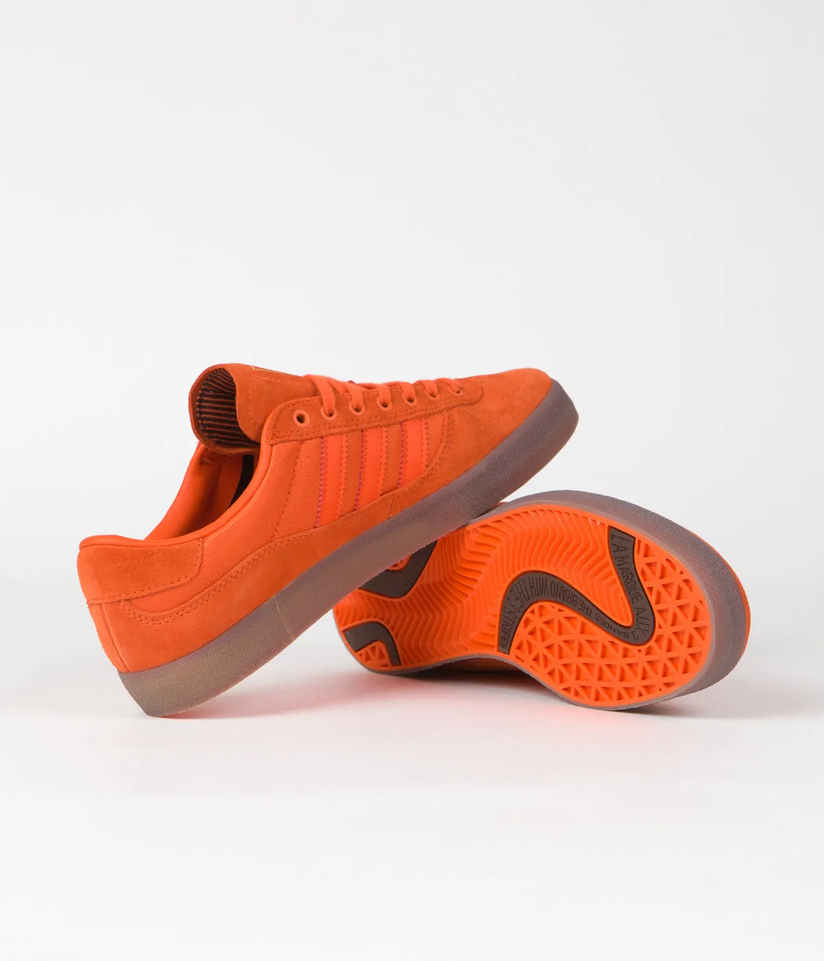 Adidas Puig Indoor Shoes - Semi Impact Orange / Semi Impact Orange / Gum5