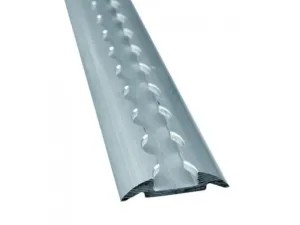 Airline Track Securing Rail / Anchor Track - Aluminium - Rounded - 1M