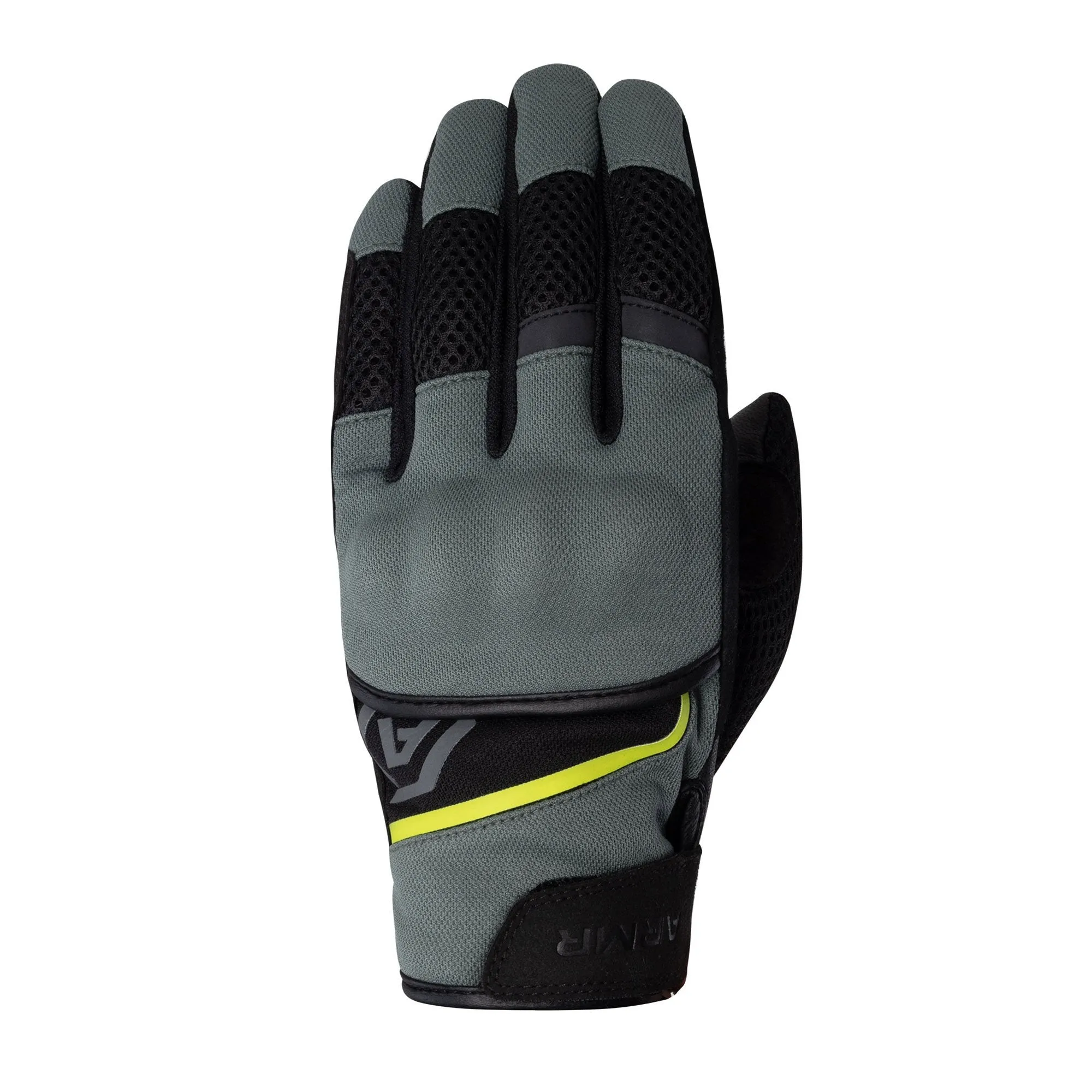 ARMR Eyoshi 3.0 Air Men's Motorbike Glove Black/Green/Yellow