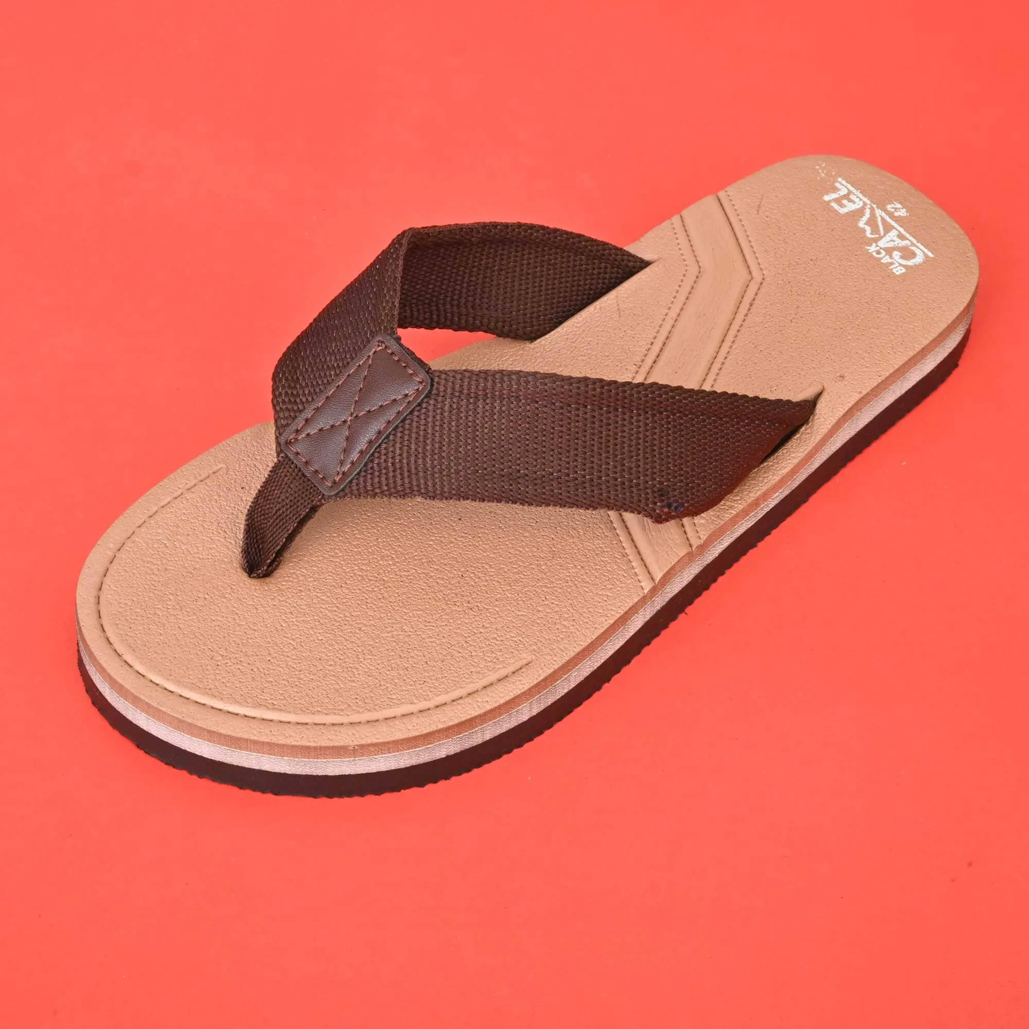 Black Camel Men's Ultra-Light Soft Flip Flops Slippers