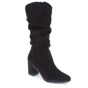 Block-Heeled Smart Long Boots - PLAN40003 / 326 235