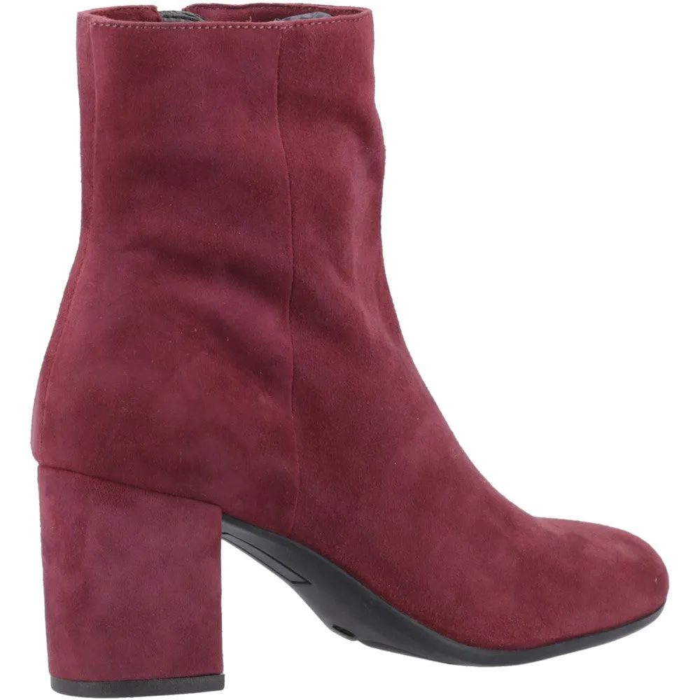 Bordeaux Octavia Ankle Boots