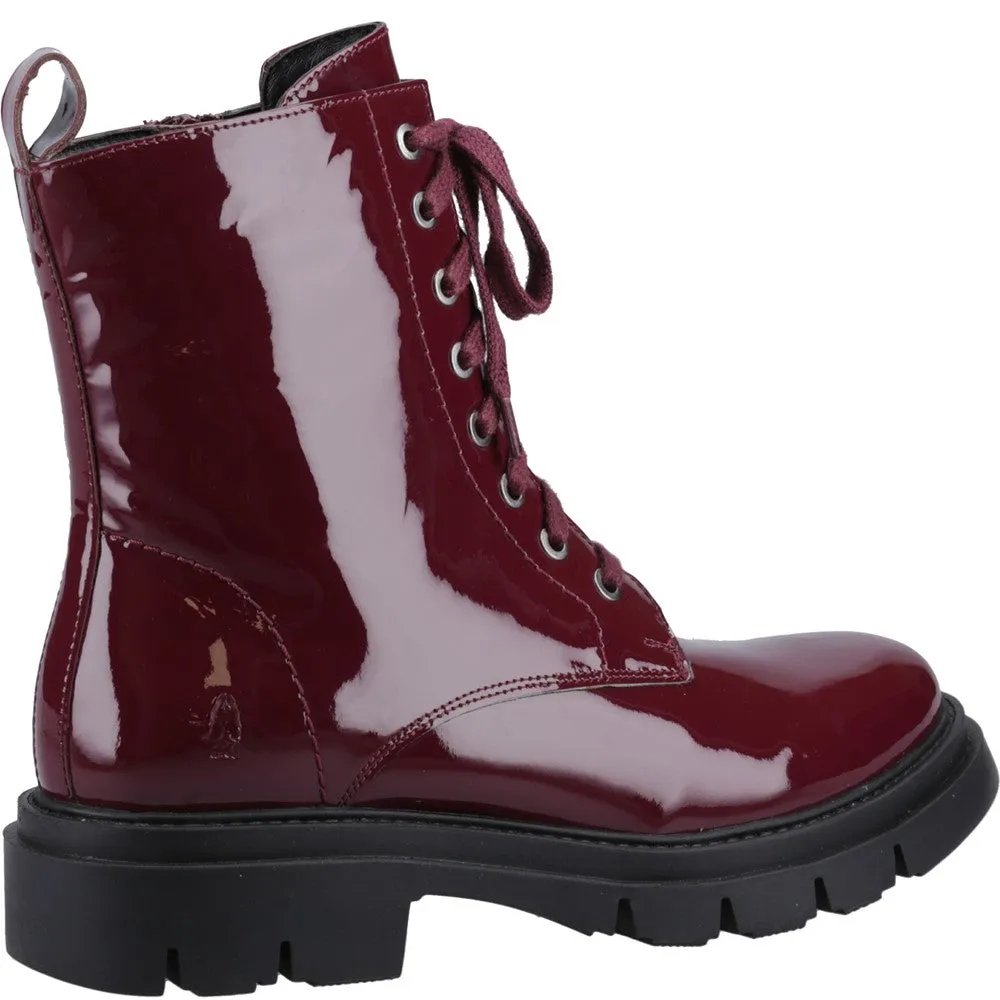 Bordeaux Rhea Ankle Boots