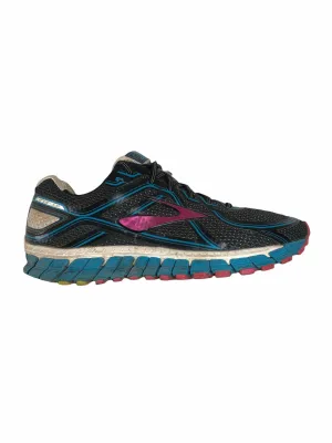 Brooks Adrenaline GTS 16 Black Running Shoes Women's (Size: 10) 1202841B080