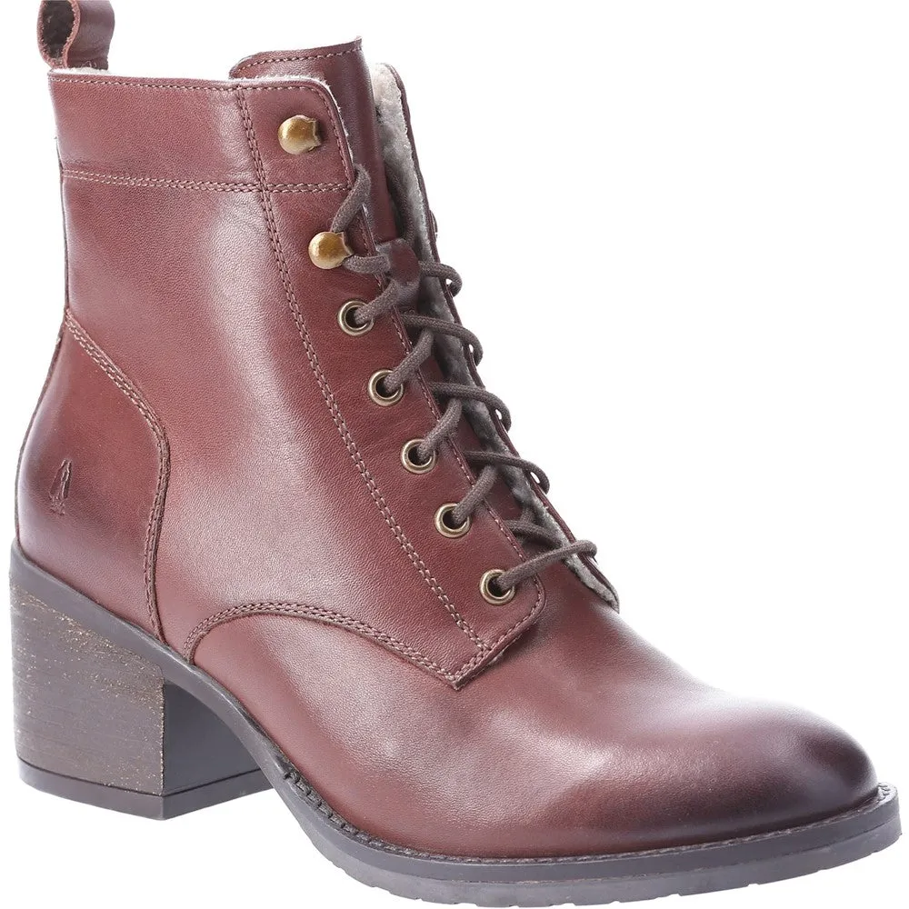 Brown Harriet Heeled Boots