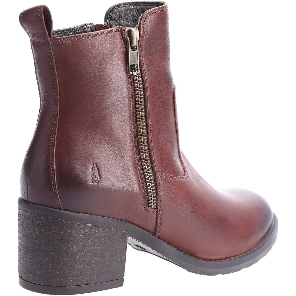 Brown Helena Heeled Boots