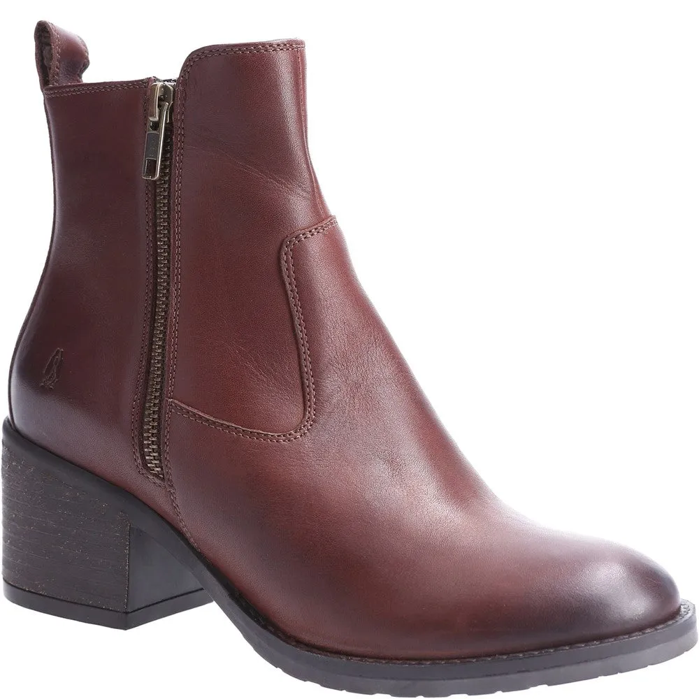 Brown Helena Heeled Boots