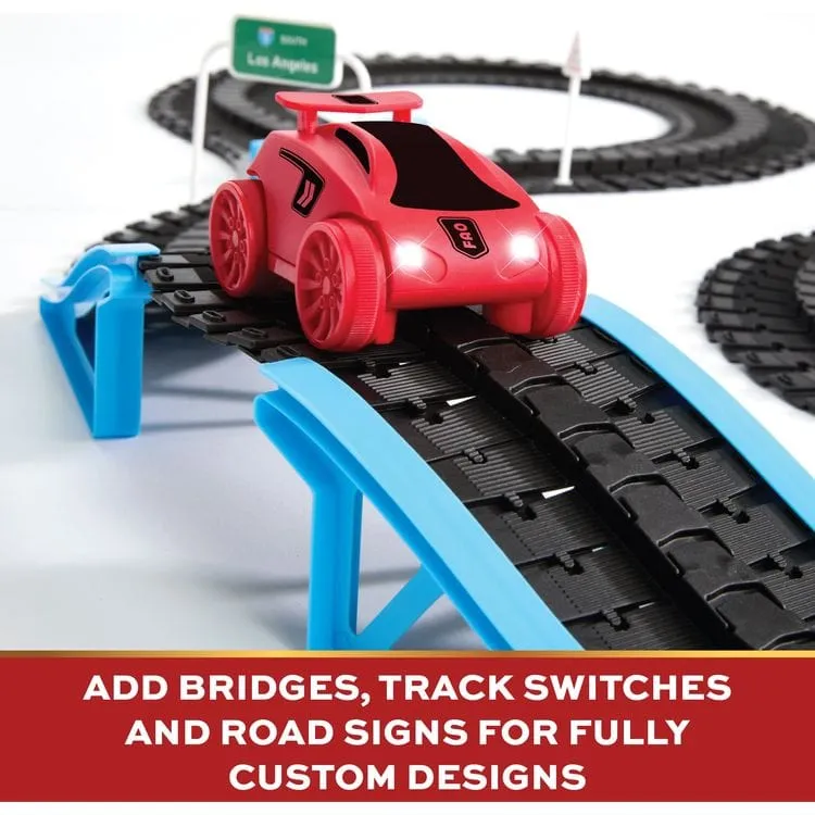 Build & Race Roadway 287-Piece Flex Track Set