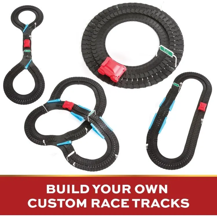 Build & Race Roadway 287-Piece Flex Track Set