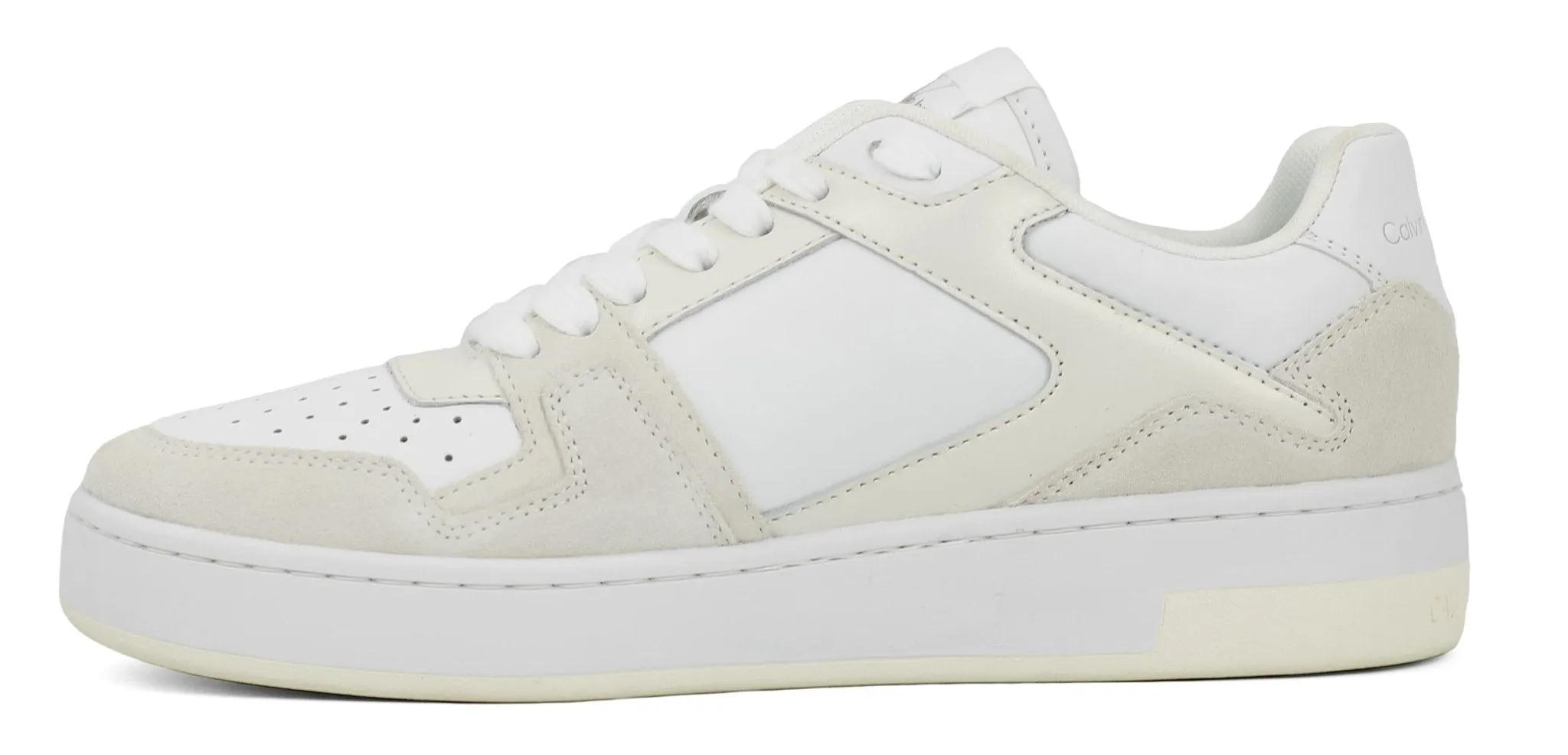 CALVIN KLEIN Basket Cupsole Laceup Mix Lth Wn