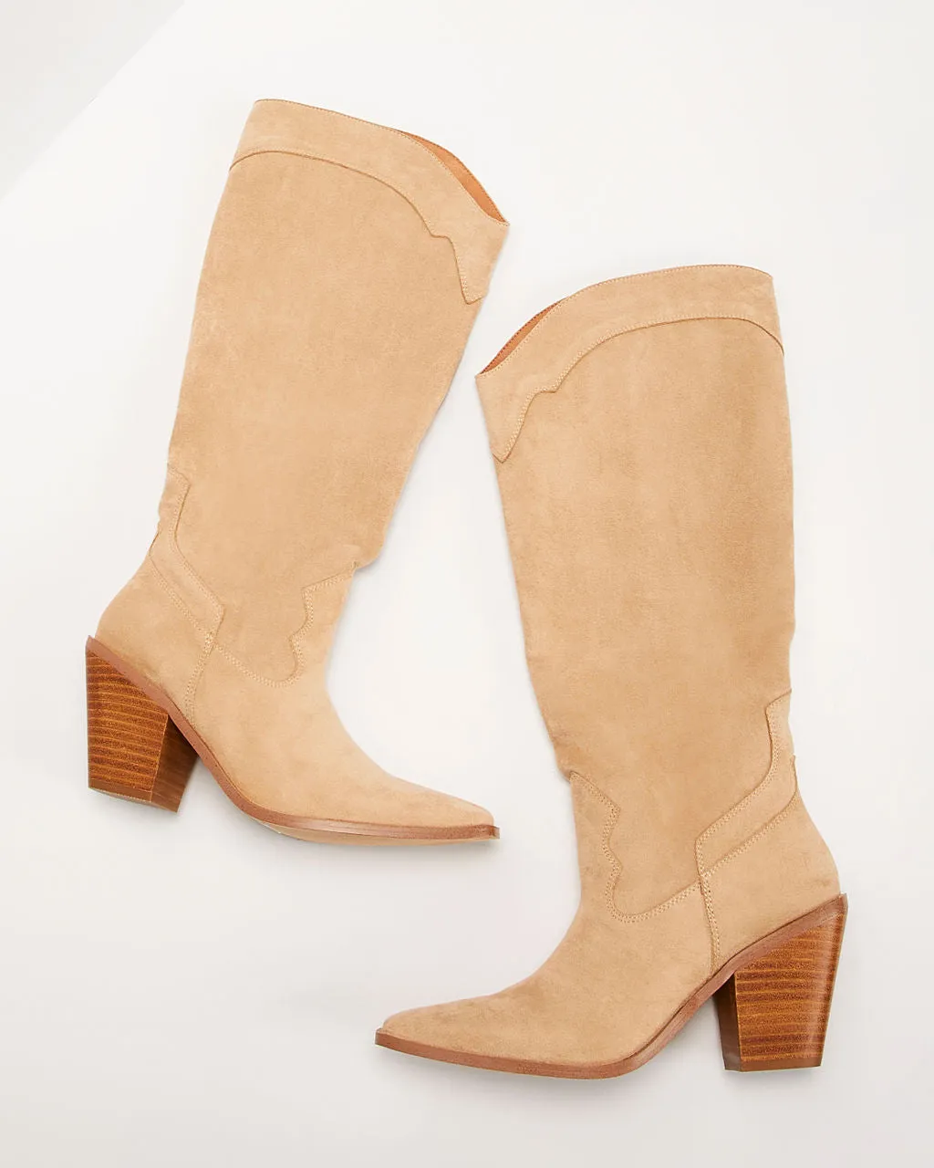 Carlisle Suede Heeled Boots