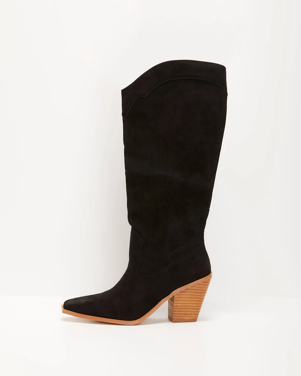 Carlisle Suede Heeled Boots