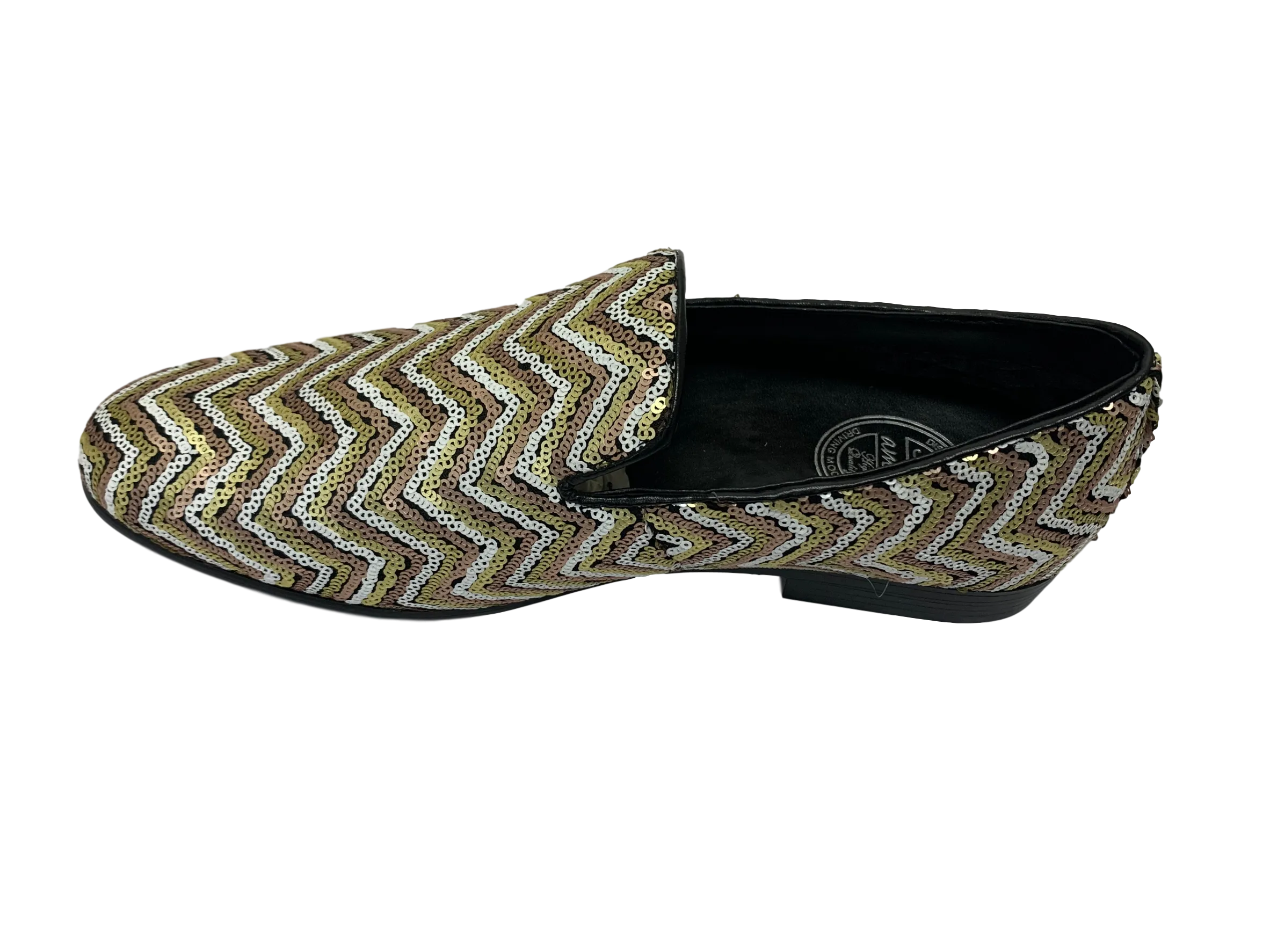 Chevy loafer By Amali Black/Gold