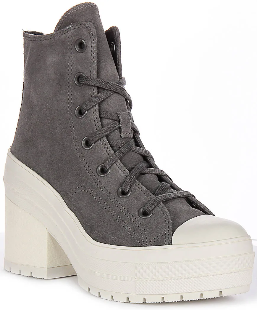 Converse Chuck 70 De Luxe A12327C In Grey White For Women