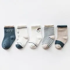 Cotton Socks - Set of 5 Pairs