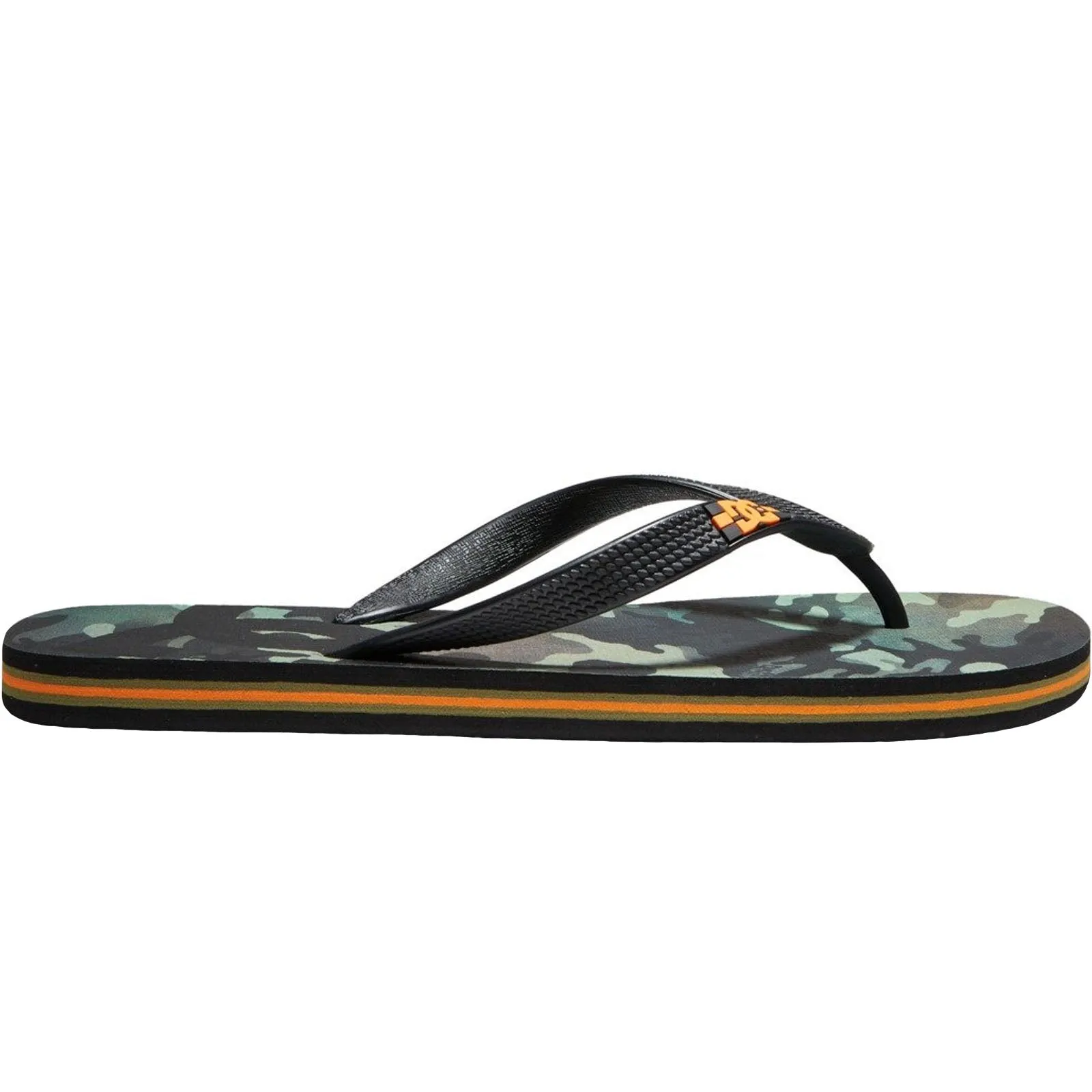 DC Shoes Mens Spray Flip Flops