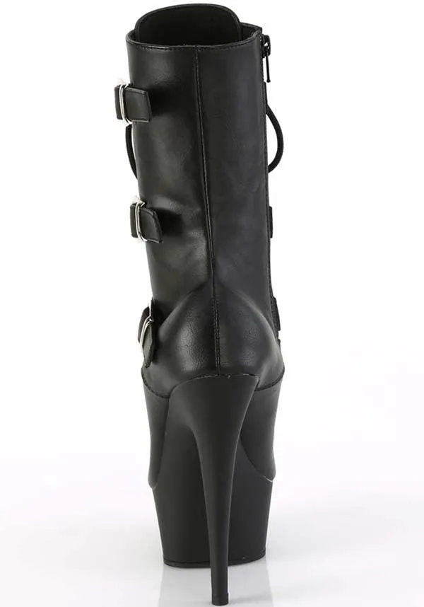 DELIGHT-1043 [Black] | PLATFORM BOOTS [PREORDER]