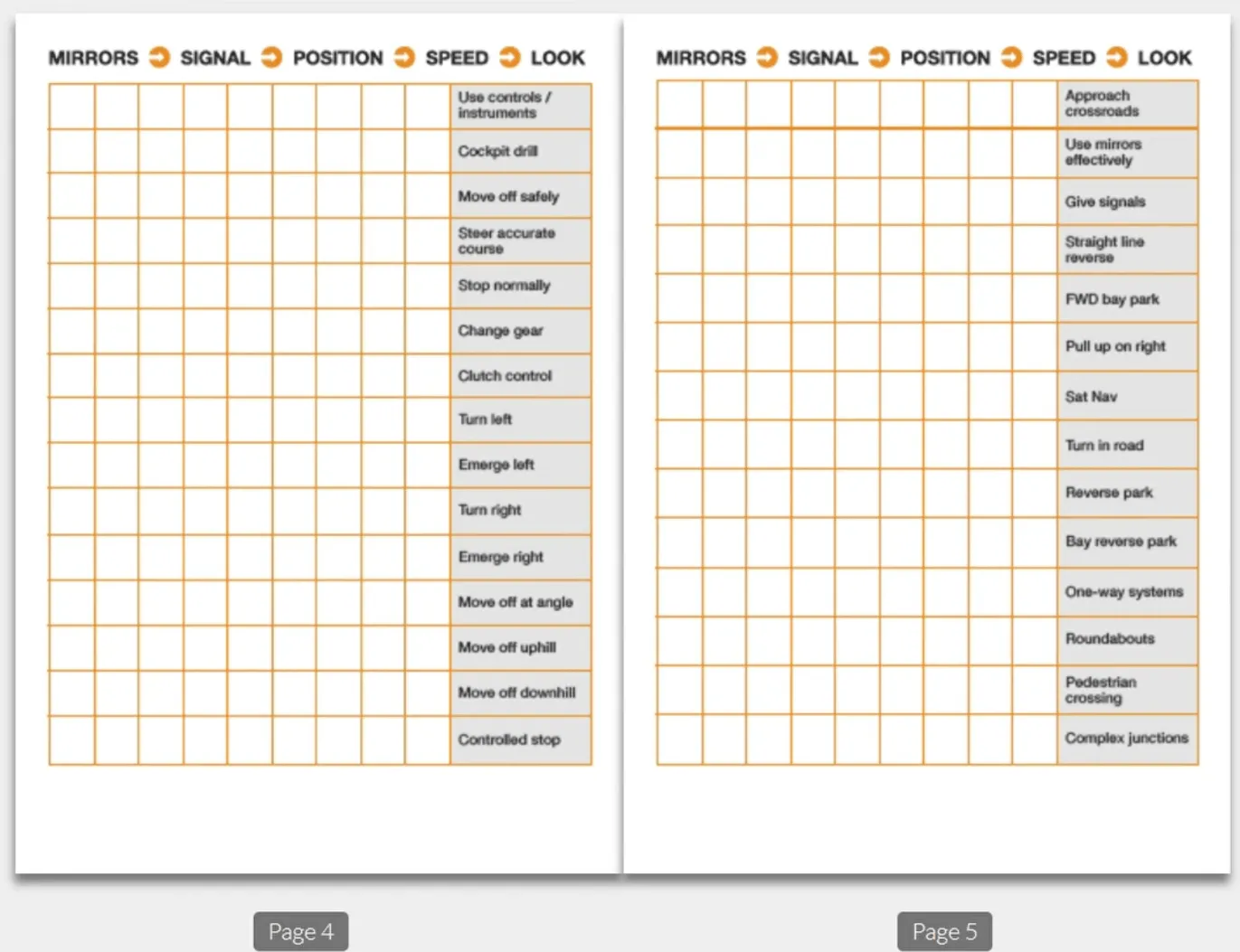 Driving Lessons Progress book for Driving Schools Driving Lessons Progress Book 10-Pack for Driving Schools - Convenient A5 Size,  Progress Cards, Progress Report & Appointment Card,