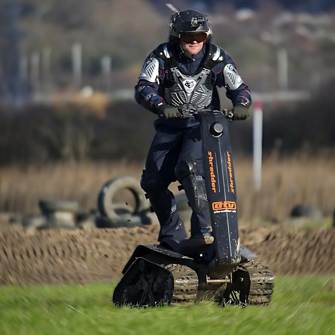 DTV Shredder - Electric Track ATV New Electric Shredder 20 kW Dual Motor