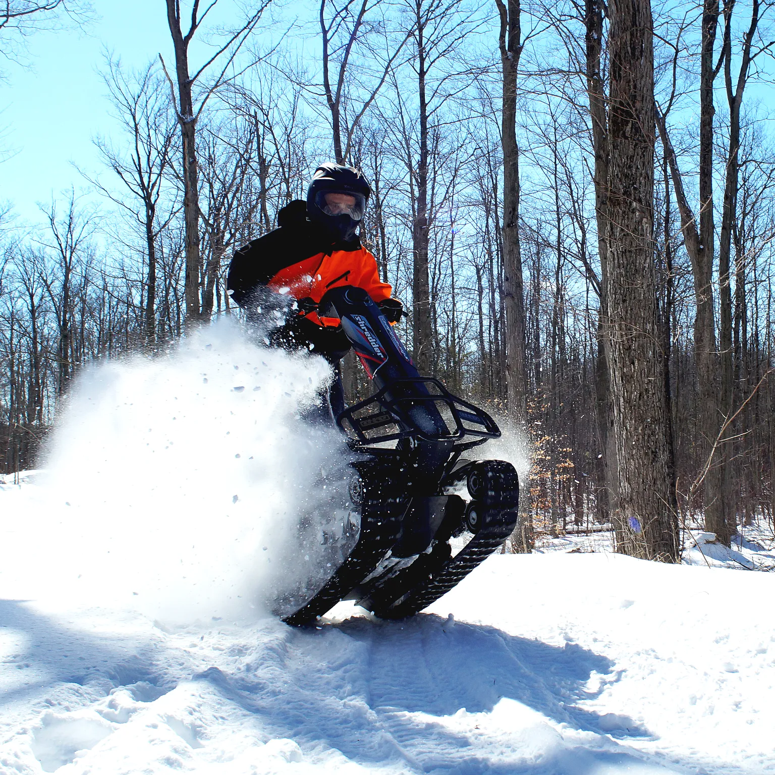 DTV Shredder - Electric Track ATV New Electric Shredder 20 kW Dual Motor