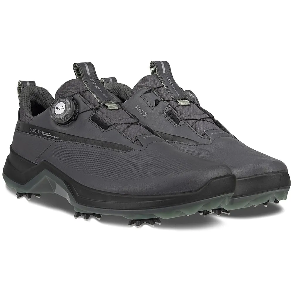 ECCO Biom G5 Gore-Tex BOA Waterproof Spiked Shoes - Magnet