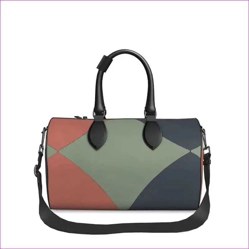 Eclectic Luxury Leather Duffle Bag