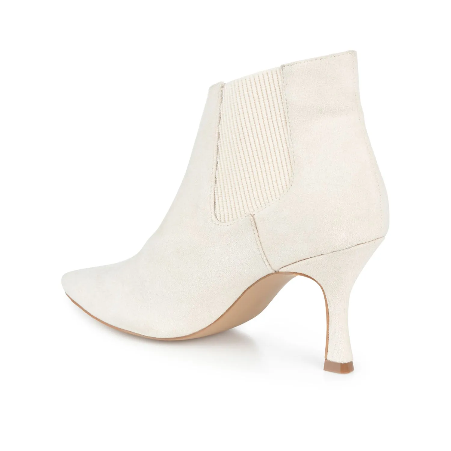 ELITTA CHELSEA BOOTIES IN FAUX SUEDE