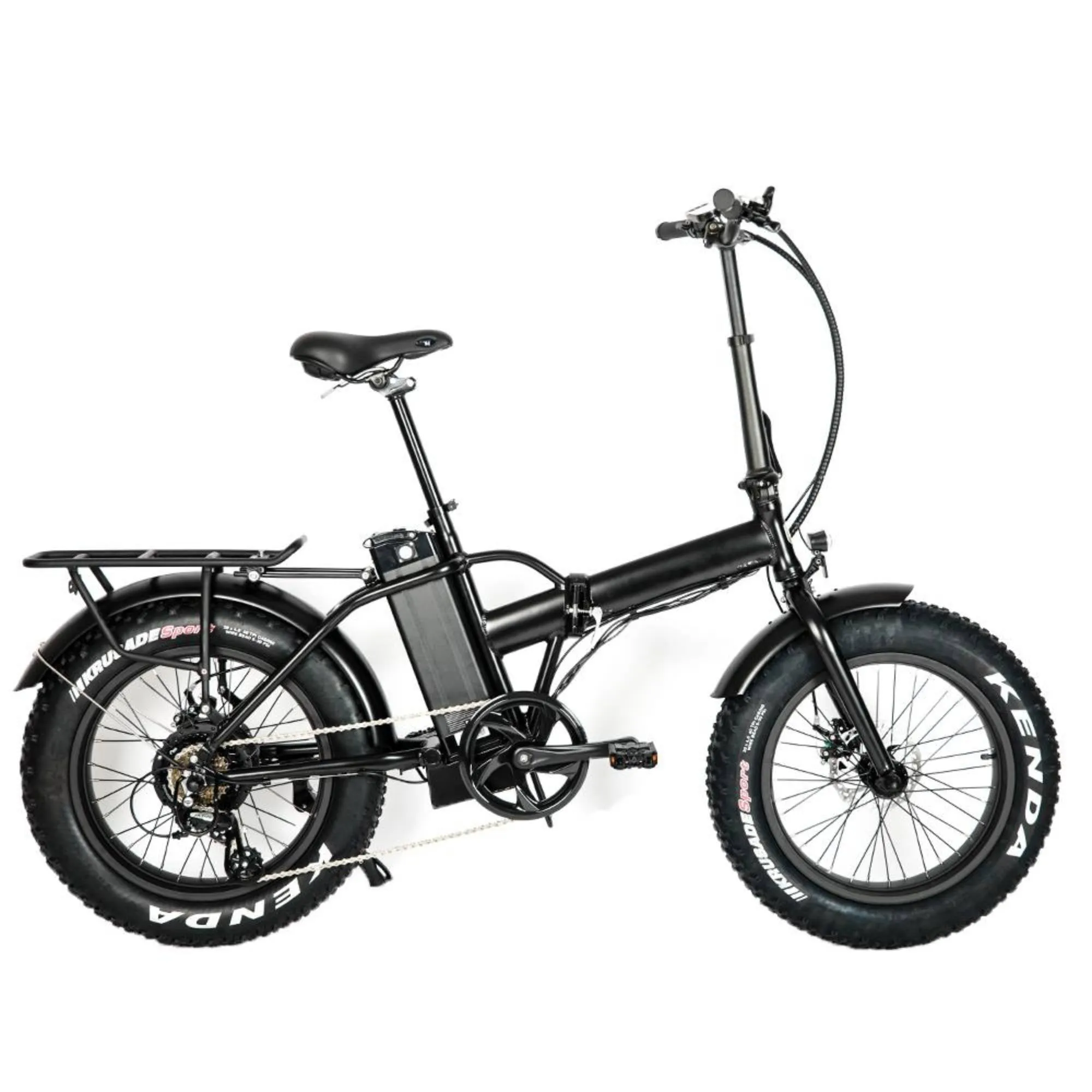 Eunorau 500W 20'' E-FAT-MN Foldable Step-Over Fat Tire Electric Bike