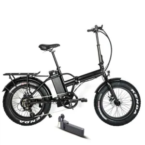 Eunorau 500W 20'' E-FAT-MN Foldable Step-Over Fat Tire Electric Bike