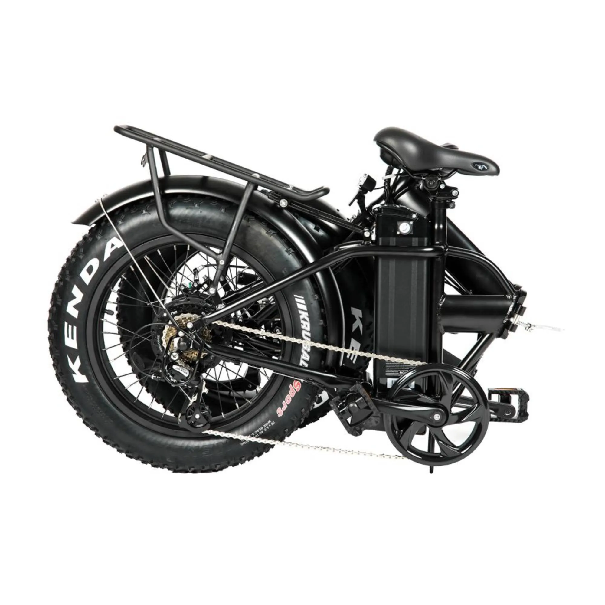 Eunorau 500W 20'' E-FAT-MN Foldable Step-Over Fat Tire Electric Bike