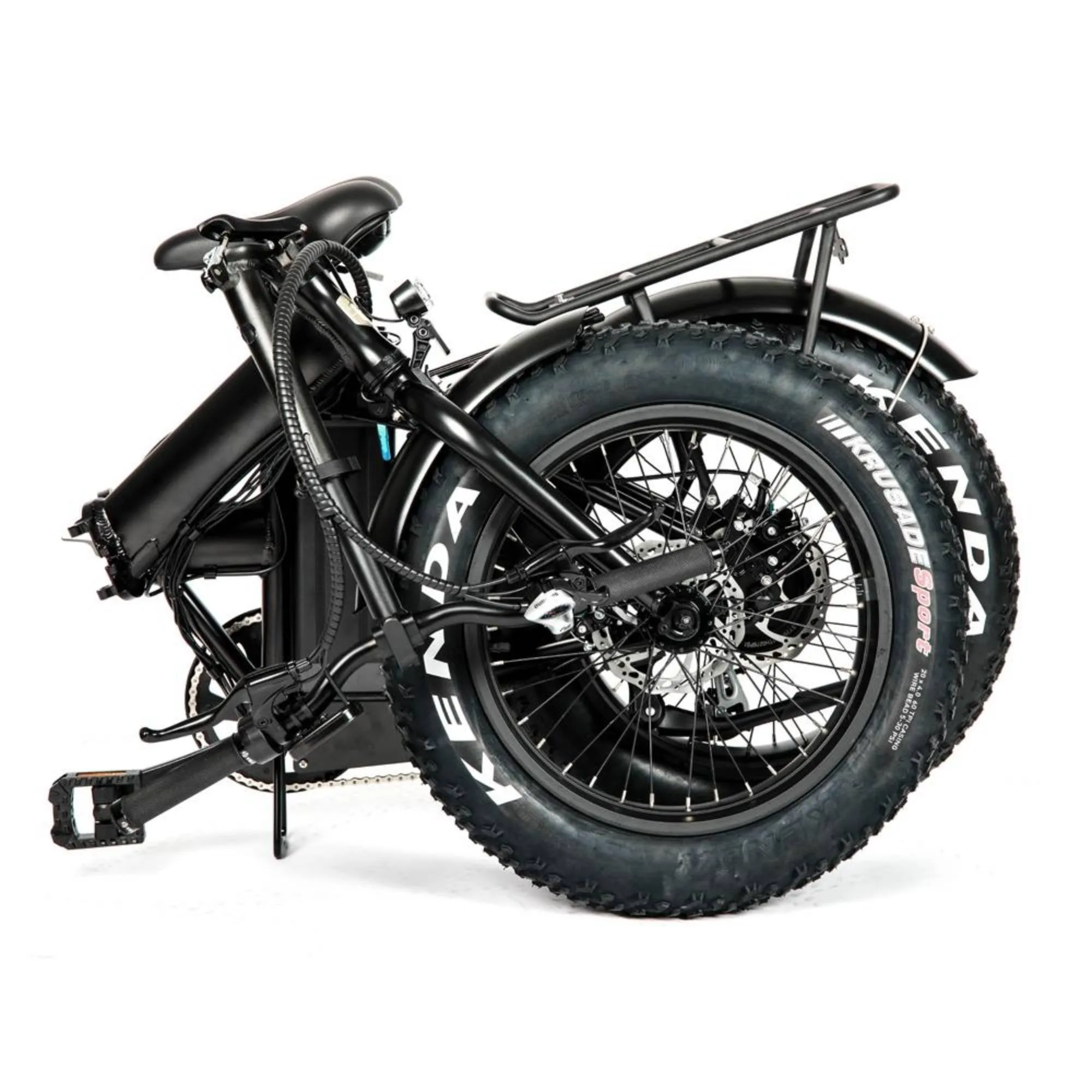 Eunorau 500W 20'' E-FAT-MN Foldable Step-Over Fat Tire Electric Bike