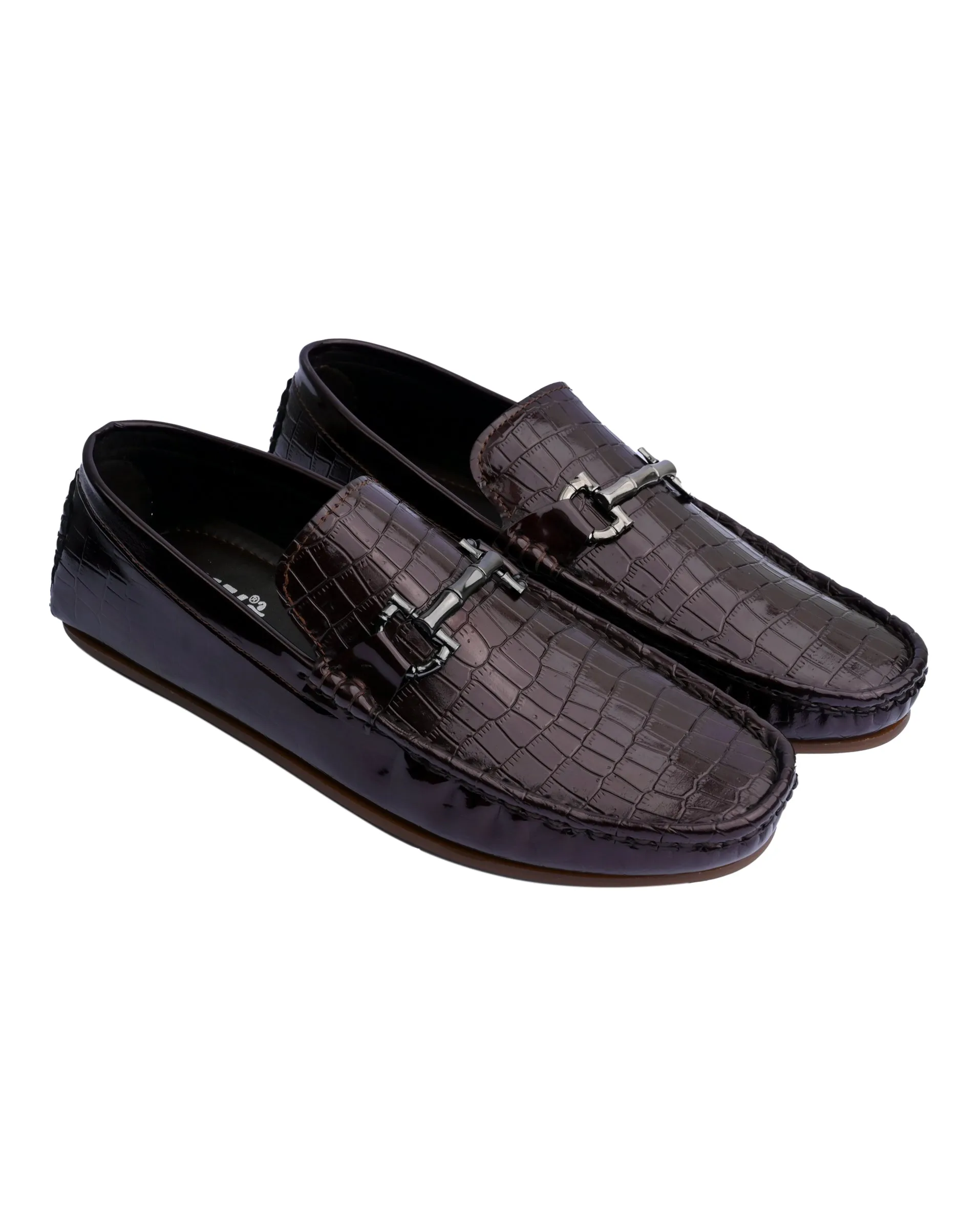 EX-8001-Maroon-Men Driving Moccasins