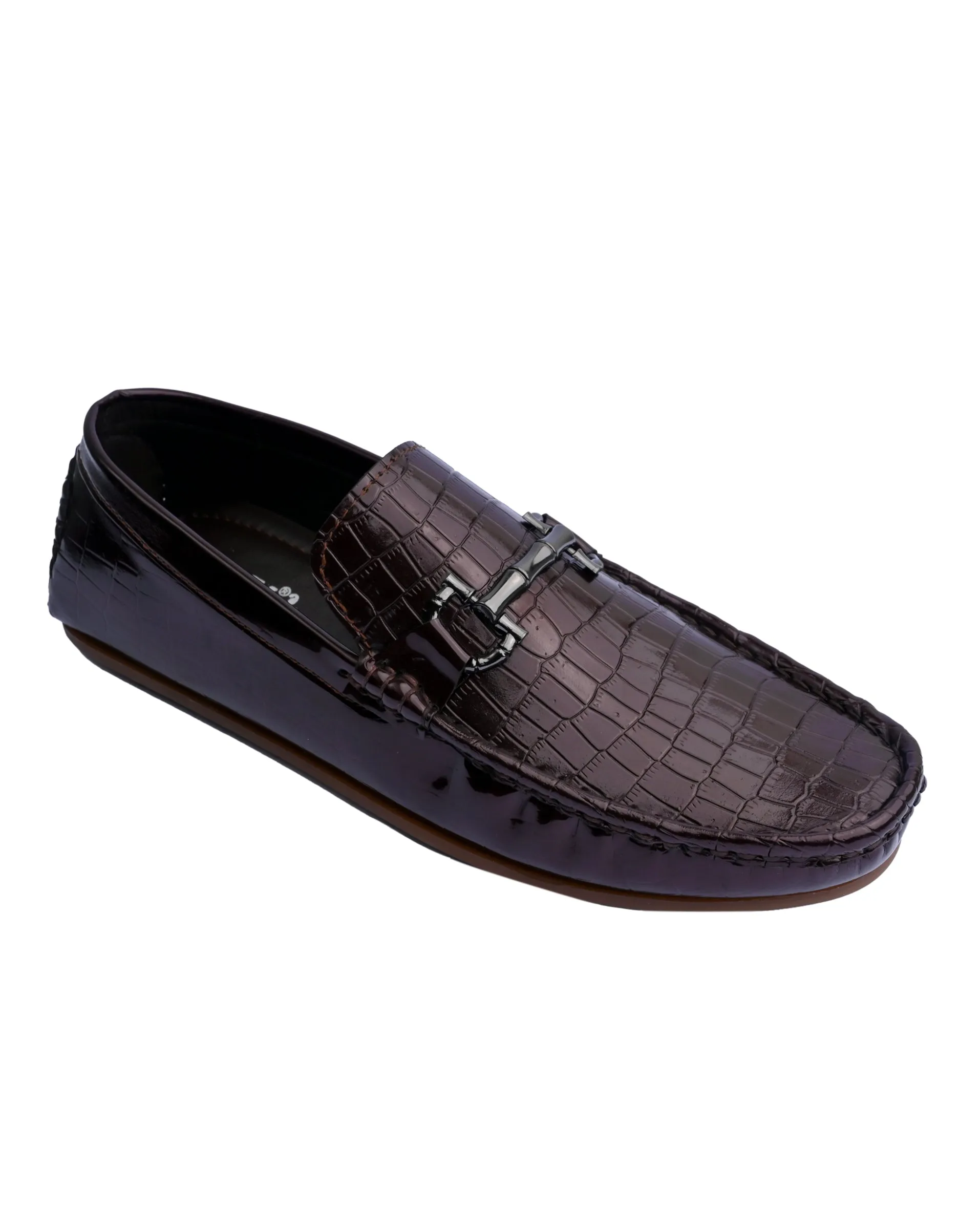 EX-8001-Maroon-Men Driving Moccasins