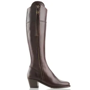 Fairfax & Favor Ladies Regina Leather Heeled Boot