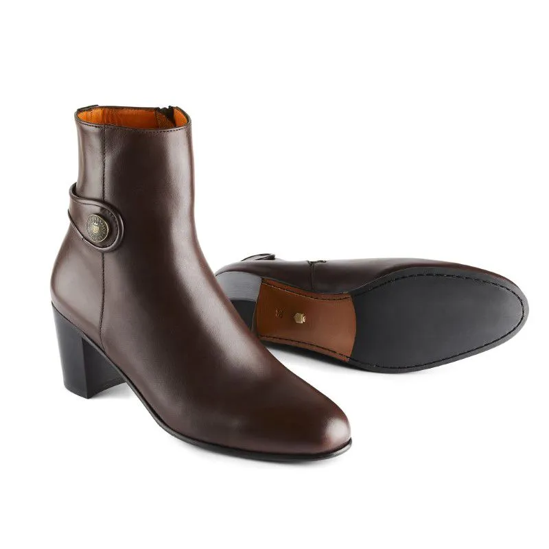 Fairfax & Favor Upton Ladies Ankle Boot - Mahogany