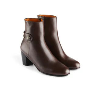 Fairfax & Favor Upton Ladies Ankle Boot - Mahogany