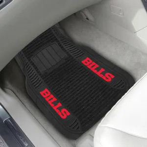 Fanmats Buffalo Bills 2 Piece Deluxe Car Mat Set