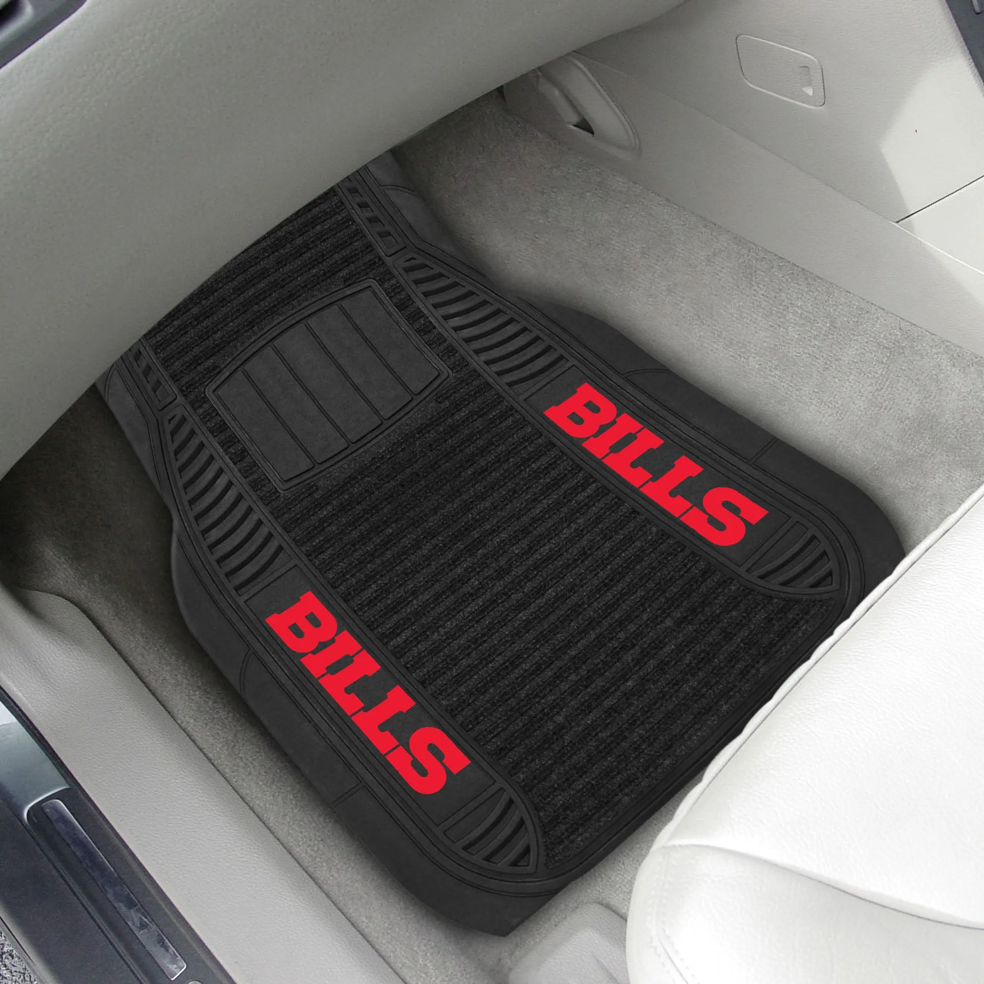 Fanmats Buffalo Bills 2 Piece Deluxe Car Mat Set