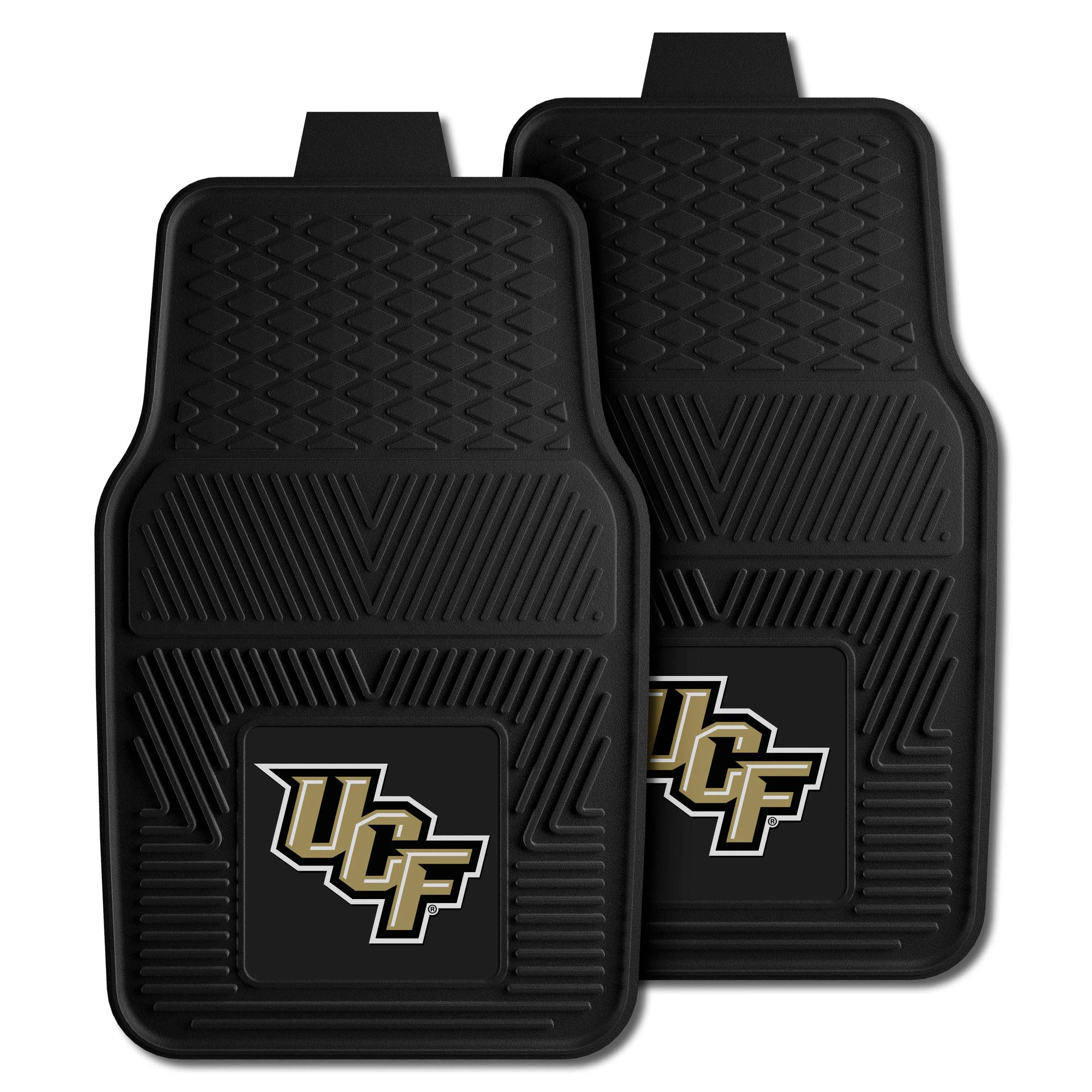 Fanmats Central Florida Knights 2pc Vinyl Car Mat Set