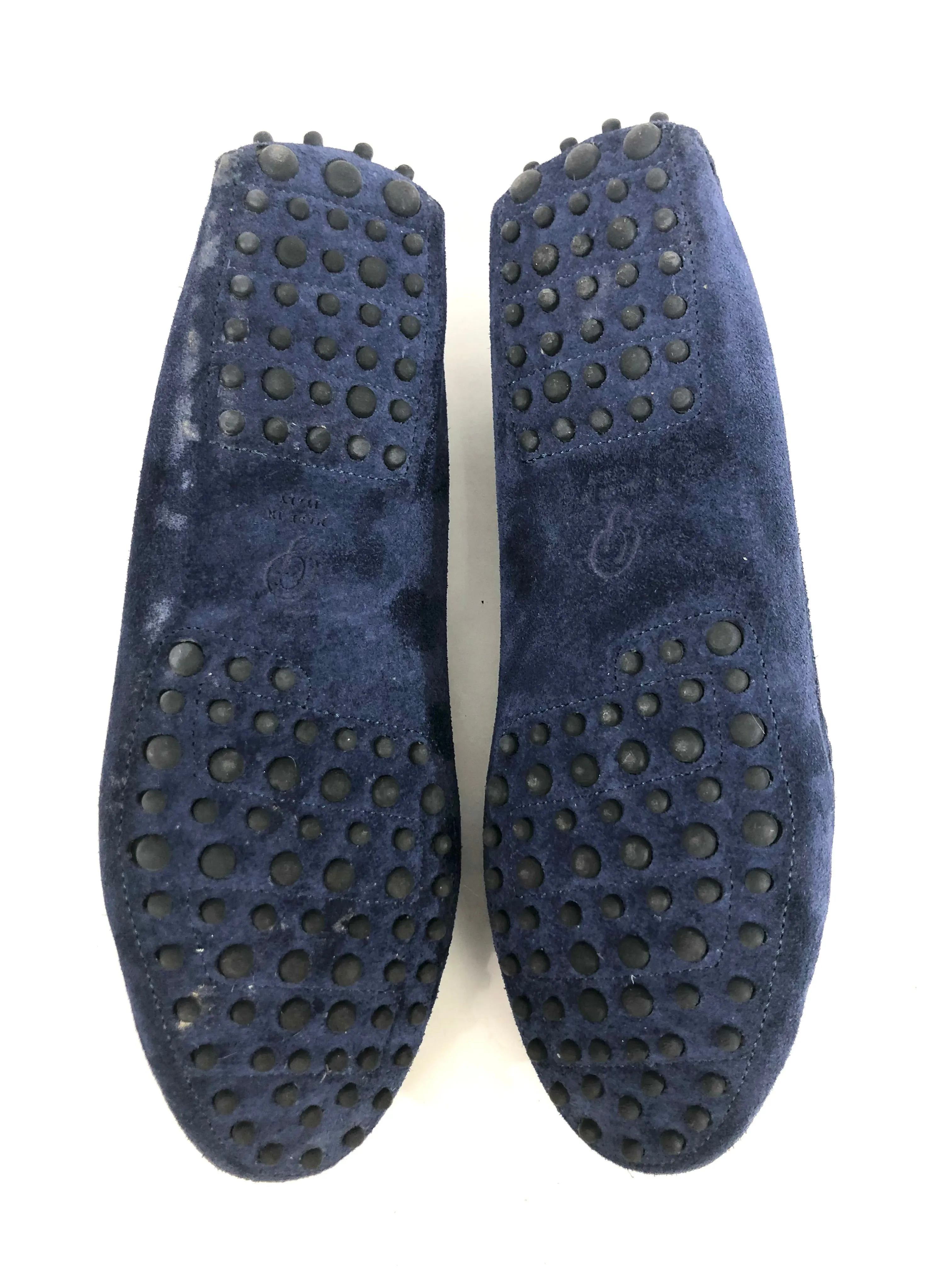 Felize Navy Suede Loafer Driving Shoes | US 8 - EU 38.5