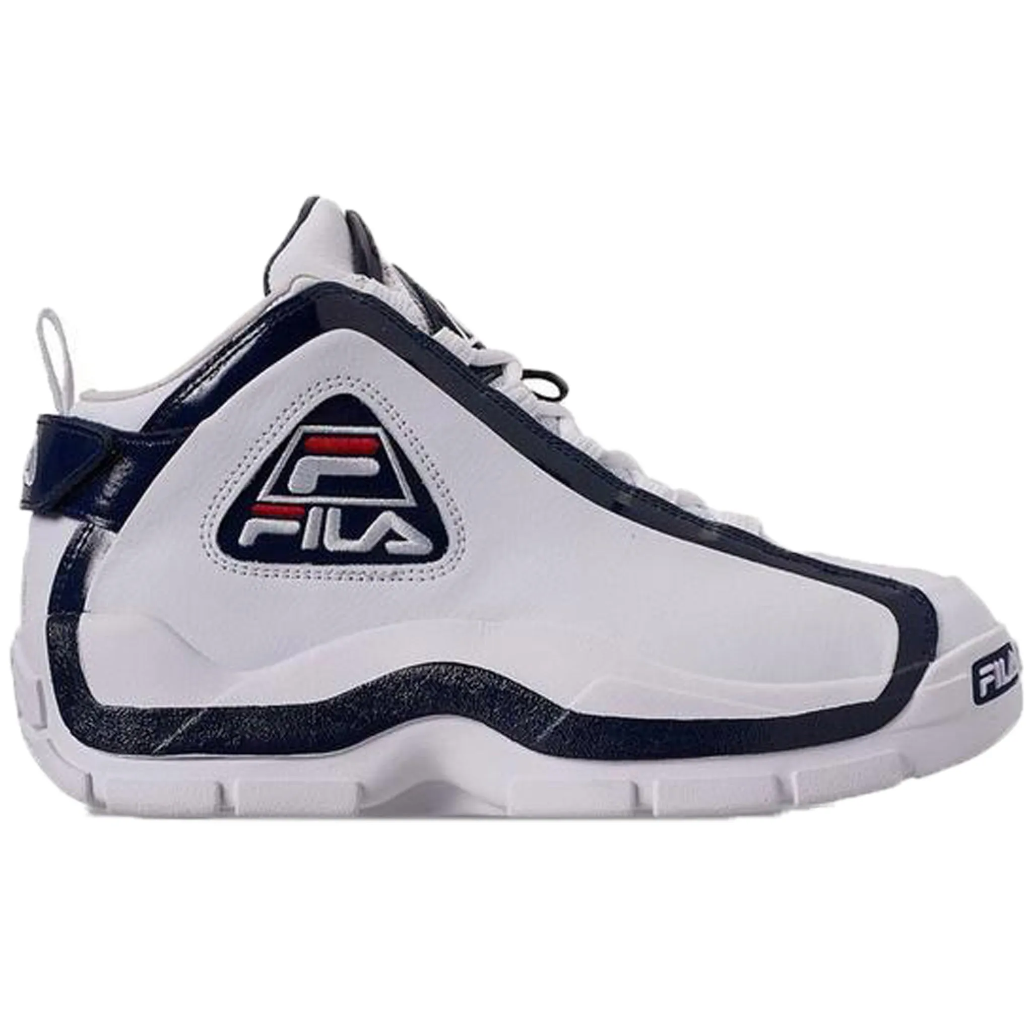 Fila Men's 1BM00866 125 Grant Hill 2 White Navy Red Basketball Shoes