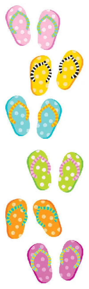 Flip Flops Stickers