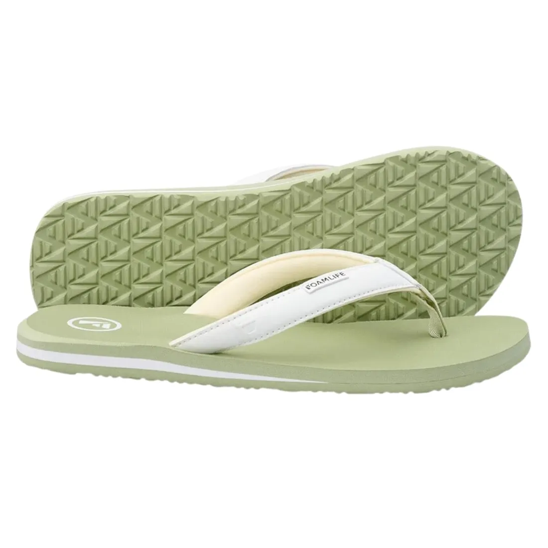 Foamlife Womens Lixi SC Flip Flop Sandals - Sage Green