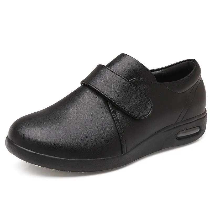 [For Swollen Feet] William - Genuine Leather Wide Width Walking Shoes