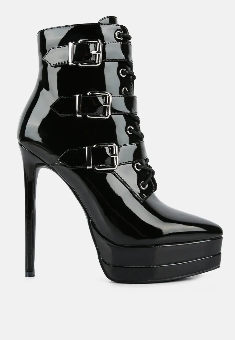 Gangup High Heeled Stiletto Boots