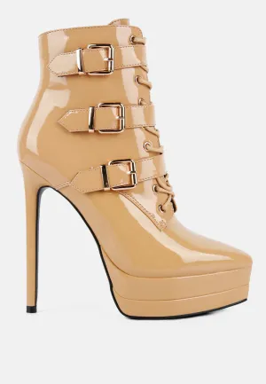 Gangup High Heeled Stiletto Boots